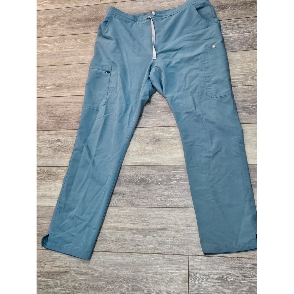 Figs Women's Hydrogreen Yola Skinny Scrub Pants Size Large